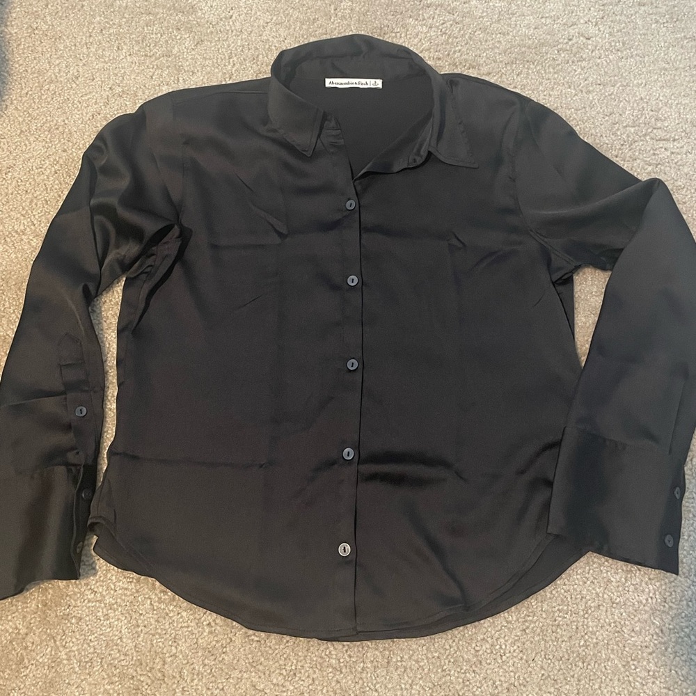 Abercrombie and Fitch Satin Blouse
